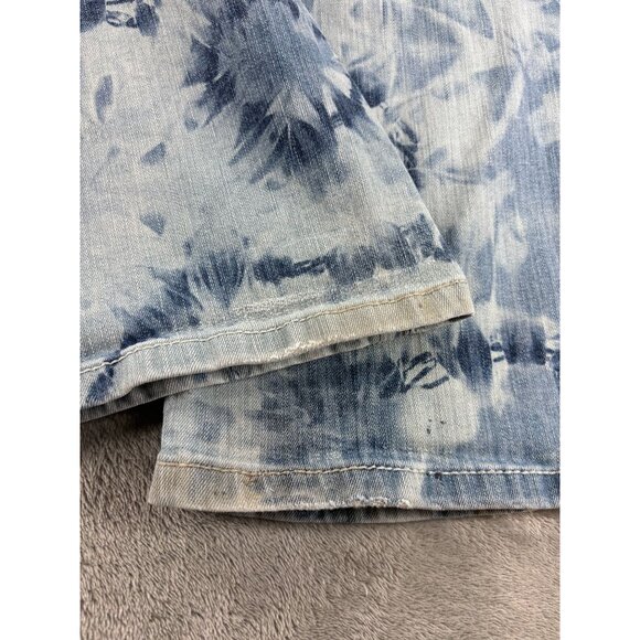 Ariat Real Denim Tie-Dye Flare Jeans 29L Womens - Picture 7 of 13